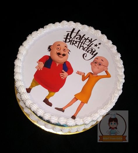 Motu Patlu Cake, Cake Illustration, Cake, Quick Saves