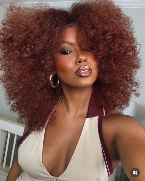 Ginger Black Women, Braided Natural Hairstyles, Warm Red Hair, Loc Twist, 4c Curls, Ginger Red Hair, Red Hair Colors, Natural Braided Hairstyles, Auburn Red