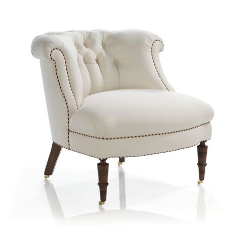 Fox Club, Chair Classic, O Henry, Luxury Arm Chair, Armless Accent Chair, Small Chair, Occasional Chair, The Grove, Custom Upholstery