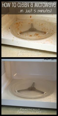 25 Cleaning Hacks That Will Make Your Life Easier - Page 2 of 3 - DIY & Crafts Clean A Microwave, Cleaning Microwave, Tablet Recipe, Homemade Toilet Cleaner, Clean Baking Pans, Cleaning Painted Walls, Clean Microwave, Glass Cooktop, Deep Cleaning Tips