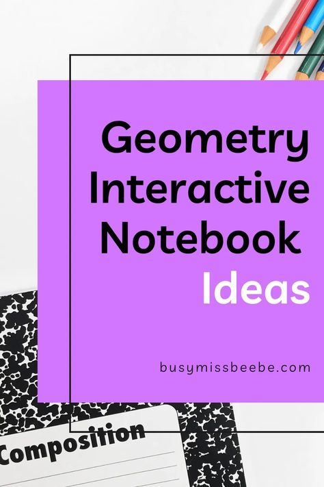 Geometry Notes High School, Interactive Notebook Ideas, 10th Grade Geometry, Geometry Interactive Notebook, High School Geometry, Geometry Notes, Geometry Vocabulary, Geometry Projects, Geometry Teacher