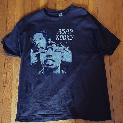 asap rocky t shirt https://www.etsy.com/shop/MISSIDECLOTHING #asaprocky #asap Asap Rocky T Shirt, Baggy Tee, Rap Shirt, Concert T Shirt, Asap Rocky, Unisex Gift, Concert Tshirts, Custom Sweatshirts, Unisex Gifts