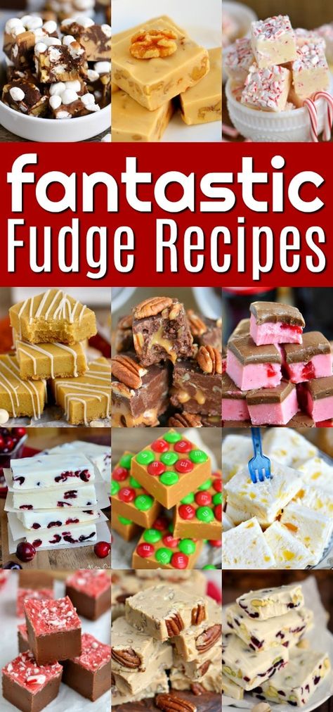 Best Fudge Recipes, Cranberry Pistachio Fudge, Butterscotch Fudge, Best Fudge, Best Fudge Recipe, Cranberry Fudge, Chocolate Pumpkin Pie, Holiday Fudge, Peppermint Fudge