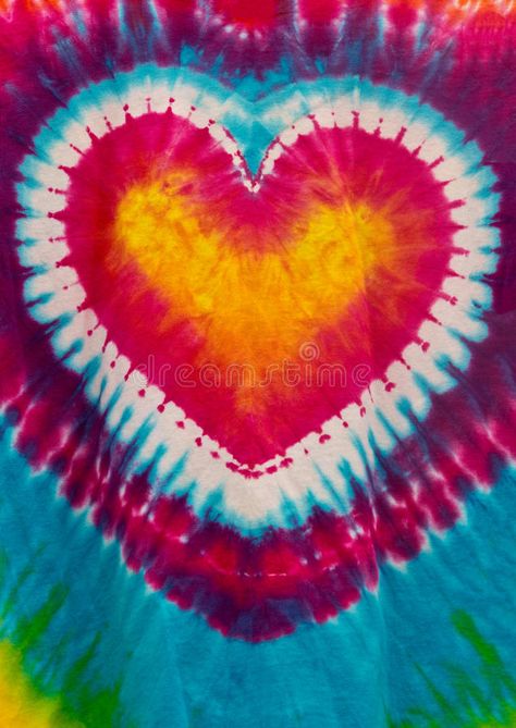 Tye Dye Clothes, Tye Dye Wallpaper, Tie Dye Wallpaper, Tye Dye Print, Tie Dye Patterns Diy, Tie Dye Background, Tie Dye Heart, Colorful Hearts, Tie Dye Diy