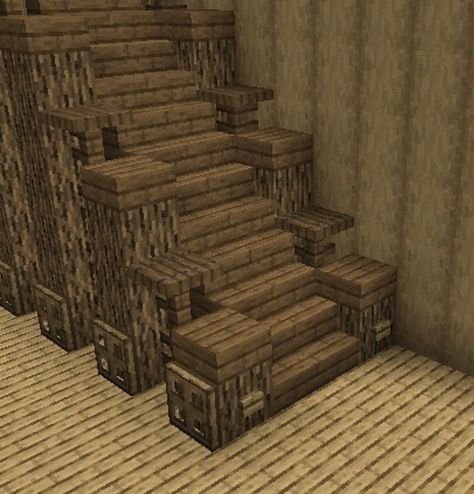 Mc Staircase Ideas, Minecraft Stair Case Ideas, Mincraft Doorways Ideas, Doorway Minecraft Ideas, What To Add To Your Minecraft World, Minecraft Staircase Design Inside, Minecraft Magazine Ideas, Minecraft Stairs Ideas Inside, Minecraft Floor Designs Wood