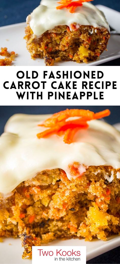 This is a crowd-pleasing, super moist carrot cake recipe with pineapple, packed with extra flavor from walnuts, coconut and a classic cream cheese icing. And no stand mixer needed – the whole cake is mixed with a wooden spoon! Carrot Pineapple Walnut Cake, Carrot Cake Recipe With Pineapple And Raisins, Carrot Cake No Pineapple Recipe, Carrot Pineapple Cake Recipe Homemade, Carrot Cake Recipe With Pineapple And Coconut, Carrot Cake Pineapple Recipe, Best Carrot Cake Recipe With Pineapple, Carrot Cake With Pineapple And Raisins, Dairy Free Carrot Cake Recipe