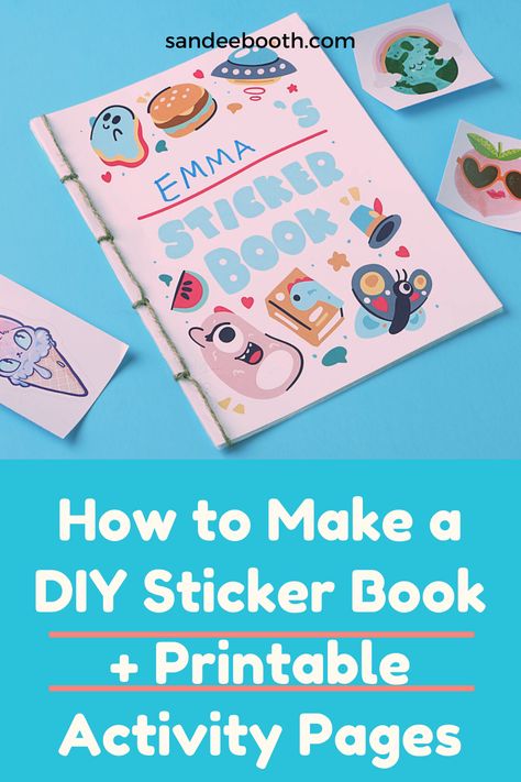 “Do your little ones love stickers? As fun as they are, stickers can end up everywhere—on the walls, the car windows, the floor. When you try to peel them off, they inevitably tear and leave sticky residue. However, there’s a great craft that allows for kids to use stickers cleanly again and again: a reusable DIY sticker book. A reusable sticker book is an excellent place for kids to store and play with their stickers Sticker Books For Kids, Diy Activity Book For Toddlers, Sticker Book Printable, Sticker Book Ideas, Sticker Album Diy, Diy Sticker Book, Sticker Collection Book, Reusable Sticker Book, Diy Kid Activities