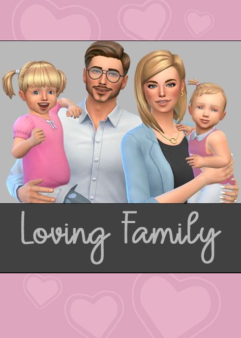 SakuraLeon | ♥ Loving Family ♥ Sims 4 Family Outfits, Sims 4 Siblings Poses, Sims 4 Family Of 4 Poses, Sims 4 Family Poses, Sims Poses, Toddler Poses, Sims 4 Family, Sims Clothes, Family Portrait Poses