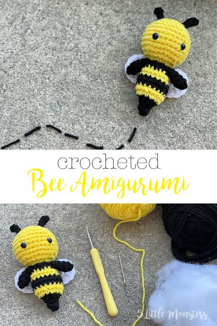 Quick Amigurumi, Crochet Stitch Patterns, Stitches Pattern, Crochet Ornament Patterns, Hats Crochet, Bee Free, Crochet Lovey, Delicate Crochet, Crochet Monsters