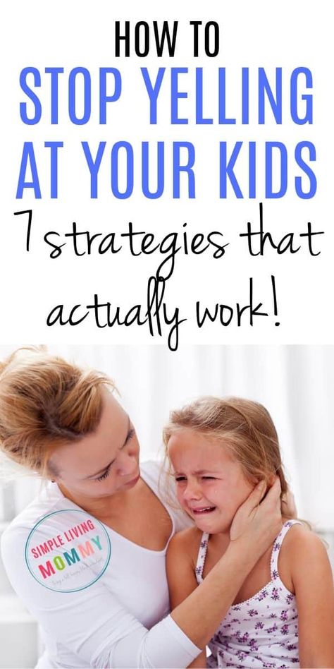 How to stop yelling at your kids and how to stop yelling at your toddler - 7 Strategies that will make an immediate difference in your house! Yelling At Kids, Stop Yelling At Your Kids, Stop Yelling, How To Control Anger, Toddler Discipline, Terrible Twos, Parenting Techniques, Better Mom, Parenting Help