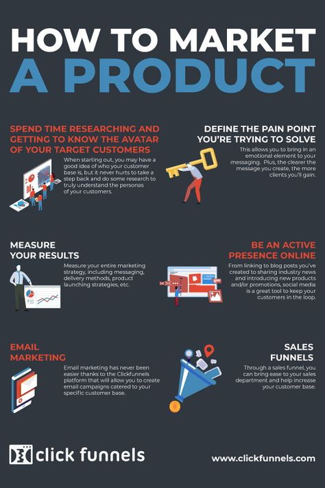 Best Way to Advertise: How to Market a Product  Marketing is the lifeblood of your company.If you don’t market your product in an engaging way, no one will buy it. Marketing expands your reach within your industry.It puts small business owners on the path to name recognition, and it builds up credibility.So, what’s the best way to advertise and help boost your brand recognition — all while on a tight budget? Product Infographic, Funnel Marketing, Inbound Marketing Strategy, Product Marketing, Marketing Advertising, Advertise Your Business, Sales Funnel, Infographic Marketing, Marketing Tactics