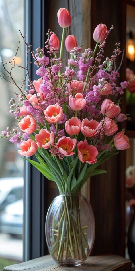 Pink roses bouquet