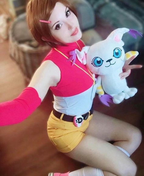 Digimon Cosplay, Star Wars Women, Favourite Characters, Cute Cosplay, Trading Cards Game, Digimon, Card Game, Nice Tops, Cosplay Anime