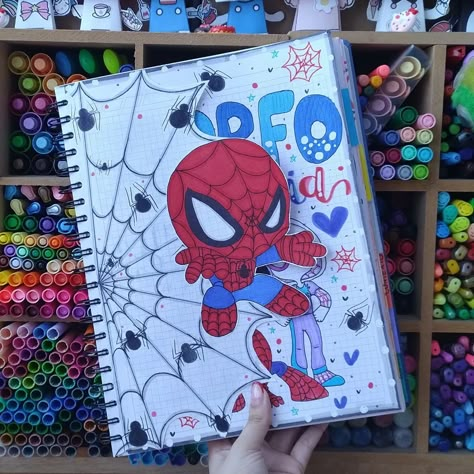 📚🕷️ PORTADA UNIVERSITARIA DE MORFOFISIOLOGIA CON DISEÑO DE SPIDERMAN 🕷️📚 . . Holi, Holi estrellitas de mi corazón hermoso, ¿Cómo les ha ido?, En lo personal super pero super bien y espero que ustedes lo mismo o en su mayoría felices. Quiero que vean está hermosa Portada Universitaria de la materia #morfofisiología #morfofisiologia, Que de verdad espero que les guste muchísimo como a mí me encantó hacerla y diseñarla desde cero <3. Ya saben no se olviden de darle mucho amor, de compartir, l... Dibujo Cute, No Se, Spiderman, Books