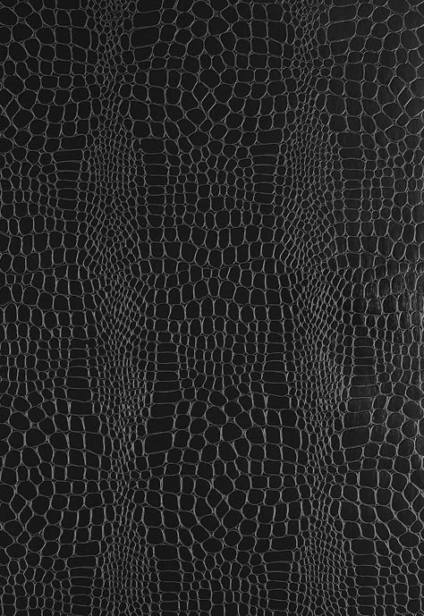 Wall Covering for Library Skin Wallpaper, Schumacher Wallpaper, Wallpaper Bathroom, Black Gold Jewelry, Alligator Skin, Embossed Wallpaper, Contemporary Wallpaper, Material Textures, Luxury Wallpaper