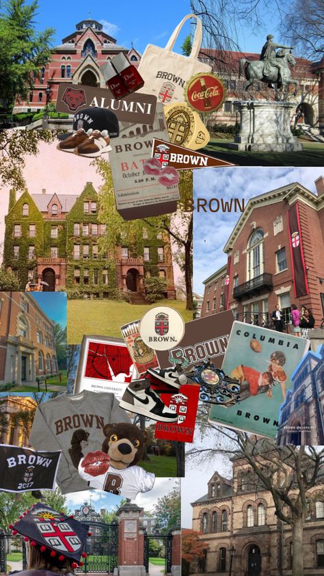 Brown University Aesthetic, University Wallpaper, University Inspiration, College Wallpaper, University Aesthetic, Brown College, College Vision Board, Ivy League Schools, College Job