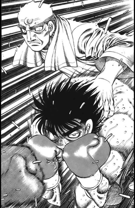 Hajime no Ippo Hajime No Ippo Wallpaper, Boichi Manga, Punch Manga, Speed Lines, Box Manga, Helloween Wallpaper, Hajime No Ippo, Anime For Life, Anime Stars