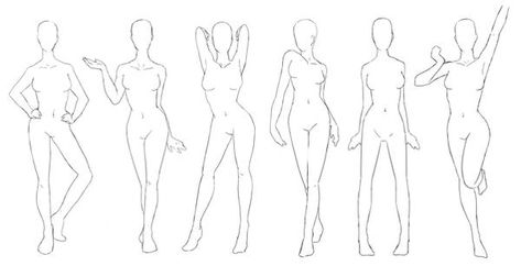 Drawing Poses Standing, Side Pose Reference, Side Pose, Poses Standing, Drawing Body Poses, Body Sketches, Body Reference Drawing, Standing Poses, Character Poses