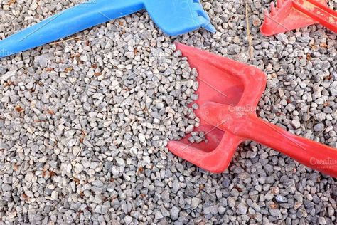 Playground gravel for children . Education Photos Horizontal Composition, Children Education, Pea Gravel, Play Yard, Contemporary Classic, Swing Set, Kids Playground, Play Set, Outdoor Kids