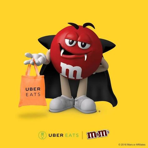 Red Vampire, Mini Monkey, M&m's Chocolate, M&m Characters, Heroes Wiki, Jurassic World Fallen Kingdom, Headless Horseman, Uber Eats, Halloween 4