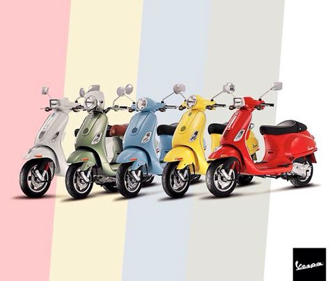 Vespa Scooters, Vehicles