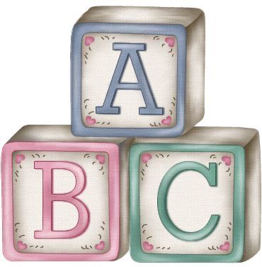 Abc Embroidery, Pregnancy Scrapbook, Baby Labels, Abc Blocks, Basketball Cake, Baby Scrapbook Pages, Baby Shower Clipart, Watercolor Backgrounds, Activities Preschool