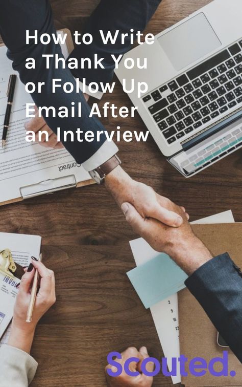 How to Write a Thank You or Follow Up Email After an Interview Thank You After Interview, Interview Follow Up Email, Interview Thank You Email, Email After Interview, Letter After Interview, Work Issues, Cover Letter And Resume, Interview Thank You, Follow Up Email