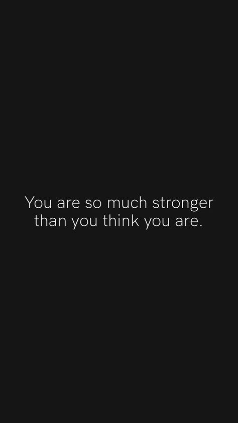 You Are So Much Stronger Than You Think, Quotes About Getting Stronger, Motivation App, Stronger Than You Think, Grow Strong, Stronger Than You, Daily Inspiration Quotes, Mini Canvas Art, Mini Canvas