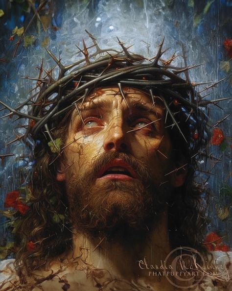 Father Forgive Them, Jesus Crown, Jesus Artwork, Jesus Christ Artwork, Jesus Christ Art, 2160x3840 Wallpaper, Jesus Stories, Jesus Christ Images, Biblical Art