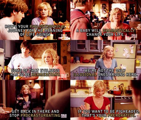 Raising Hope Tv Show, Martha Plimpton, Floating Village, Raising Hope, Funniest Quotes, Made Up Words, Freaking Hilarious, Makes Me Laugh, Kellin Quinn