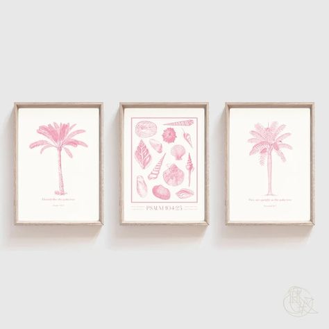 Pink Christian Poster Set Printable Scripture Wall Art Beachy Bedroom Decor Modern Beach Print Aesthetic Bible Verse Picture Ocean Lover Art - Etsy Beachy Bedroom Decor, Faith Aesthetic, Aesthetic Bible Verse, Bedroom Decor Modern, Pink Christian, Aesthetic Bible, Beachy Bedroom, Christian Poster, Jesus Wall Art