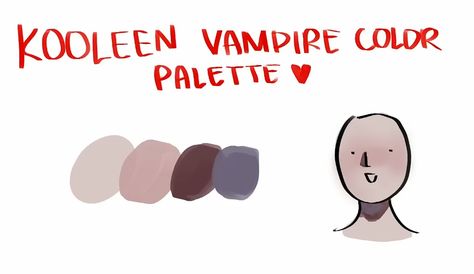 Night Skin Color Palette Drawing, Vampire Skin Pallete, Vampire Skin Color Palette, Color Plattes Ibis Paint, Skin Color Palette Digital Art Anime, Vampire Skin Tone Palette, Skin Tone Color Palette Anime, Ibis Paint Color Palette Skin, Screen Tone Ibispaint