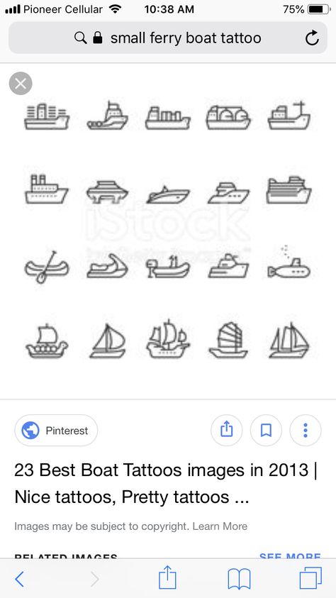 Tiny Canoe Tattoo, Ferry Boat Tattoo, Ferry Tattoo, Boat Tattoo, Tattoo Board, Ferry Boat, Arm Tattoos For Women, Model Boats, Tattoo Inspo