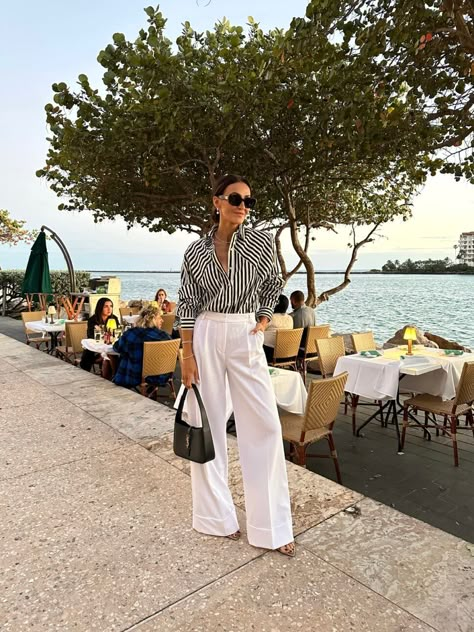 Hamptons Outfit, Karina Style, Miami Outfits, Weather Outfits, Chic Summer Outfits, Summer Vacation Outfits, Beach Chic, Miami Fashion, Evening Outfits