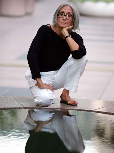 Twyla Tharp, Beautiful Gray Hair, Lifetime Achievement Award, Tribeca Film Festival, Advanced Style, Ageless Style, Going Gray, Ageless Beauty, Aging Beautifully