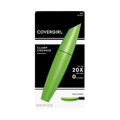 COVERGIRL? Clump Crusher Mascara 805 Black .44Fl Oz #Crusher, #Mascara, #COVERGIRL Black Brown Mascara, Covergirl Foundation, Covergirl Mascara, Lashes Packaging, Cover Girl Makeup, Brown Mascara, Liquid Makeup, Mascara Tips, Lengthening Mascara