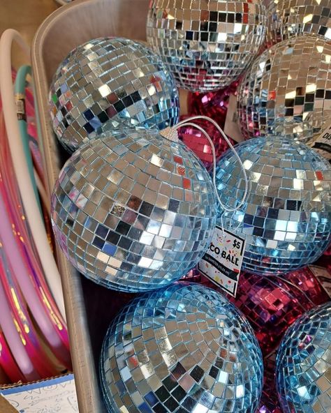 Colored Disco Ball, Purple Disco Ball Aesthetic, Mini Disco Balls, Disco Ball Light Effect, Shiny Disco Ball, Silver Disco Ball, Disco Balls, Little Things