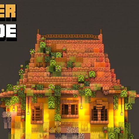 SeeFro on Instagram: "Amber abode 🍯  ➡ Get build downloads through my bio  •-•-•-•-•-•-•-•-•-•-•-•-•  Follow @seefro.live for more Minecraft inspiration! • Check out my other socials and join my discord in story highlights ⚔️ • Shaders: Complimentary Textures: Default Built on play.bakery.builders  •-•-•-•-•-•-•-•-•-•-•-•-•  #minecraft #minecraftbuilds #minecraftbuild #minecrafthouse #minecrafthouses #minecraftbuilding #minecraftmedieval #minecraftideas" Minecraft Towns, Minecraft Desert, Villa Inspiration, Play Bakery, Building Inspiration, Minecraft Medieval, Minecraft Inspiration, Minecraft Building, Story Highlights