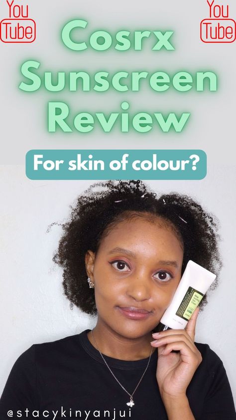 A review of the Cosrx Aloe Soothing Suncream SPF 50. Does it work on any skin type? Does it have a white cast? Is it skin of colour friendly? Click the link to watch my detailed review of this sunscreen. Best Suncream, Cosrx Sunscreen, Aloe Sunscreen, Aloe Cream, Sensitive Acne Prone Skin, Korean Sunscreen, Acne Prone Skin, Spf 50, Skin Type