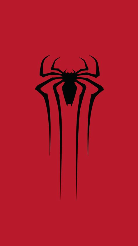 Spiderman Red Wallpaper, Spiderman Logo Symbols, Spider Man Symbol, Spiderman Sign, Couple Matching Wallpaper Aesthetic, Spiderman Symbol, Symbol Wallpaper, Small Back Tattoos, Red And Black Wallpaper