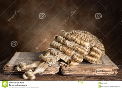 Barrister s wig on old book. Genuine horsehair barrister s wig on an antique boo #Sponsored , #ADVERTISEMENT, #advertisement, #wig, #Genuine, #antique, #book Barrister Wig, Anglo Saxon Kings, Feudal System, Medieval England, Ancient Origins, Antique Book, Law And Order, Old Book, Old Books