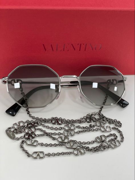 #valentino Gold Watch Outfit, Valentino Glasses, Classy Glasses, Fancy Glasses, Trendy Glasses, Hooded Denim Jacket, Fashion Eye Glasses, Stylish Glasses, Dressy Fashion