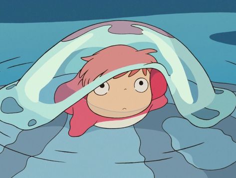 Ponyo Character, When Marnie Was There, Literary Magazine, Sea Goddess, Future Boy, Studio Ghibli Movies, Photography Film, Very Scary, Ghibli Movies