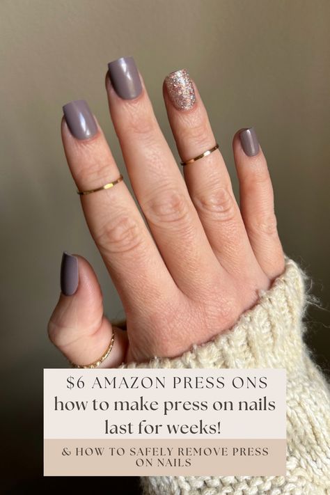 Long Lasting Press On Nails, Press On Nails No Glue, Best Glue On Nails, Best Press On Nails Short, How To Remove Press On Nails At Home, How To Remove Glue On Nails, Press On Nail Glue Hack, Make Press On Nails Last, Make Press On Nails