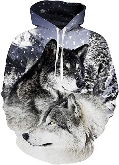 Wolf Clothes, Native American Style Outfits, Wolf 3d, Punk Style Outfits, Wolf Hoodie, Hip Hop Sweatshirts, Velvet Hoodie, Loose Hoodie, Wolf Head