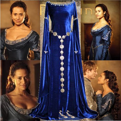 Guinevere Dress, Queen Guinevere, Fair Outfits, Outfit Polyvore, Fantasy Dresses, Medieval Clothing, Trendy Fashion Outfits, Medieval Fantasy, Fantasy Clothing