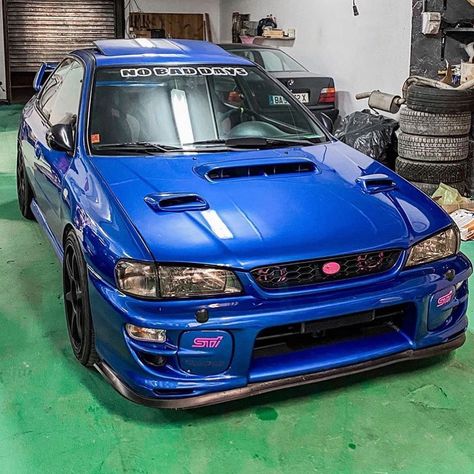 Daily MeanEye Content on Instagram: “💙🔥💙🔥💙🔥💙🔥💙 * Owner: @adr.lc * * * #gm6 #gc6 #gc8 #gf4 #gf8 #subie #subaru #rsti #sti #22b #ej205 #ej207 #impreza #wrx #boxerengine…” Subaru Wrx Wagon, Subaru Wagon, Wrx Wagon, Jdm Subaru, Mountain Biking Photography, Subaru Rally, Acura Cars, Lexus Is300, Pimped Out Cars