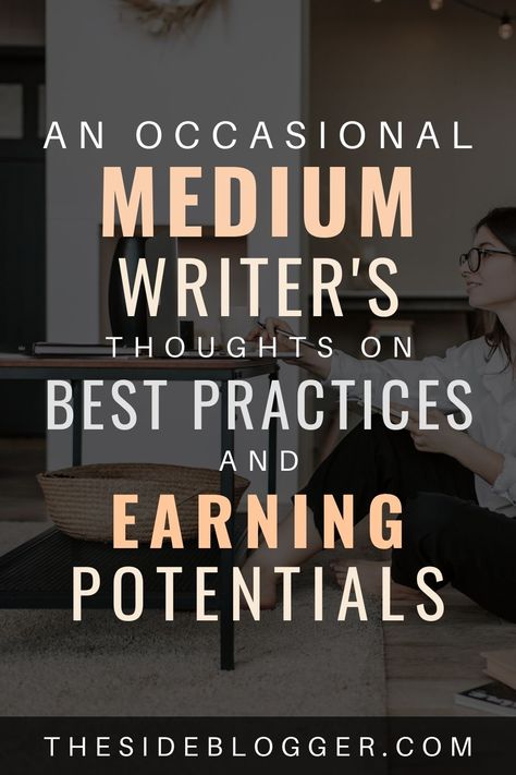 Is it worth writing on Medium? What does it take to make good money on Medium? Can I write on Medium just occasionally and still make money? Some facts and thoughts from a fellow occasional Medium writer on these topics. #writing #writer #medium #makemoneyonline #blogging #blogger Writing On Medium, Content Writer Quotes, Content Writing Services, New York Times Best Selling Author, Freelance Content Writer, Content Marketing Plan, Marketing Calendar, Beginner Blogger, Best Selling Author