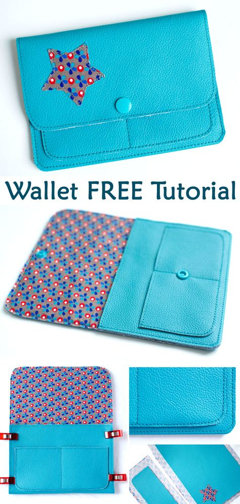 DIY Mini Purse Wallet Tutorial Wallets For Women Diy, Small Purse Pattern, Car Documents, Wallet Pattern Free, Diy Pouch Tutorial, Diy Coin Purse, Wallet Sewing Pattern, Sew Wallet, Diy Sewing Tutorials