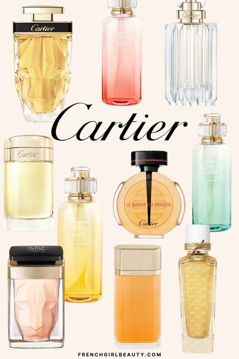 10 Best Cartier Perfumes for Women Cartier Fragrance, Best Womens Perfume, Cartier Perfume, Chloe Perfume, Hermes Perfume, Perfumes For Women, Fragrances Perfume Woman, French Perfume, Perfume Collection Fragrance